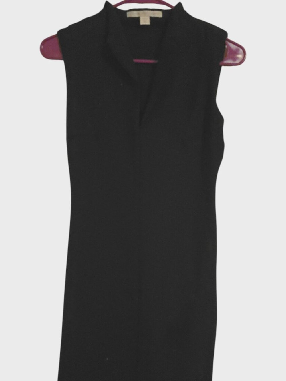 Boston Proper Black Sleeveless Sheath Dress Size 2